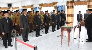 Bupati Aceh Tengah lantik Pejabat Eselon II, III dan IV